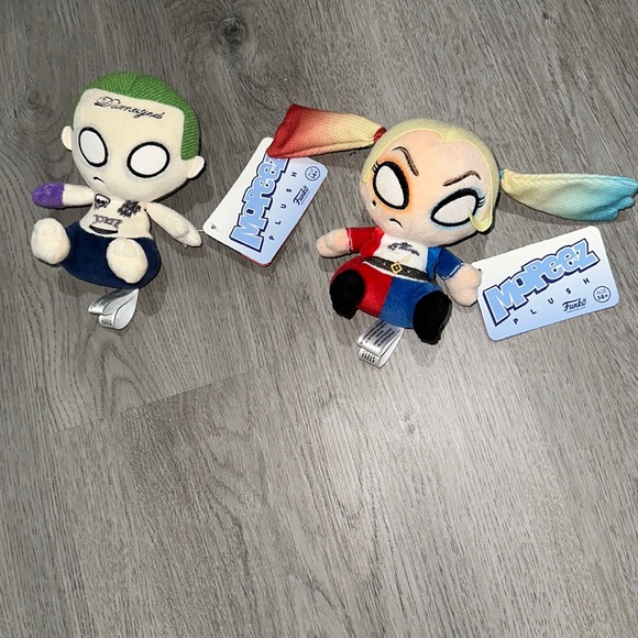 Other - Mopeez Joker and Harley Quinn collectible plush